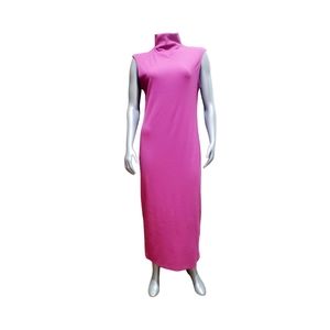 Women's House OF Harlow 1960 Mock Neck Dress Fuchsia Size XL NWT